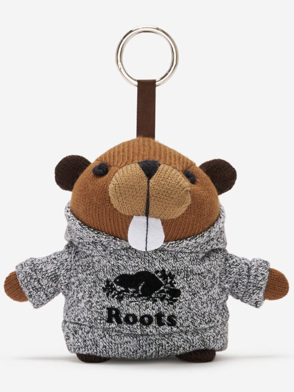 NWOT Roots Beaver Large Keychain